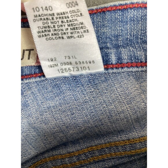 Levis 550 Jeans Womens 28x27 Blue Relaxed Bootcut Stonewash Y2K Tag 10M* - Picture 11 of 14